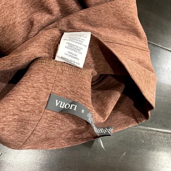 Vuori Clean Elevation Dreamknit Legging Hazelnut Women's Size XS - Picture 3 of 4